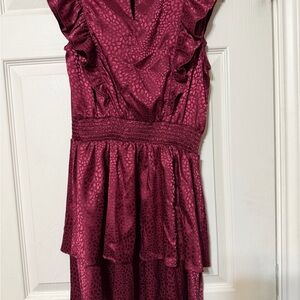 Sadie & Sage Burgundy Formal Dress
